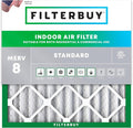 16x16x2 Air Filter MERV 8 Essential Dust & Allergy Defense (1-Pack), Electrostatic Pleated HVAC AC Furnace