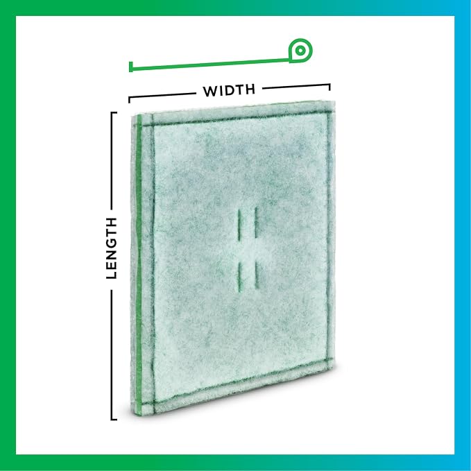16x20 Ring Panel Air Filter, 2-Ply MERV 8 Commercial HVAC AC Furnace Filters Replacement (1-Pack), alternate product view 2