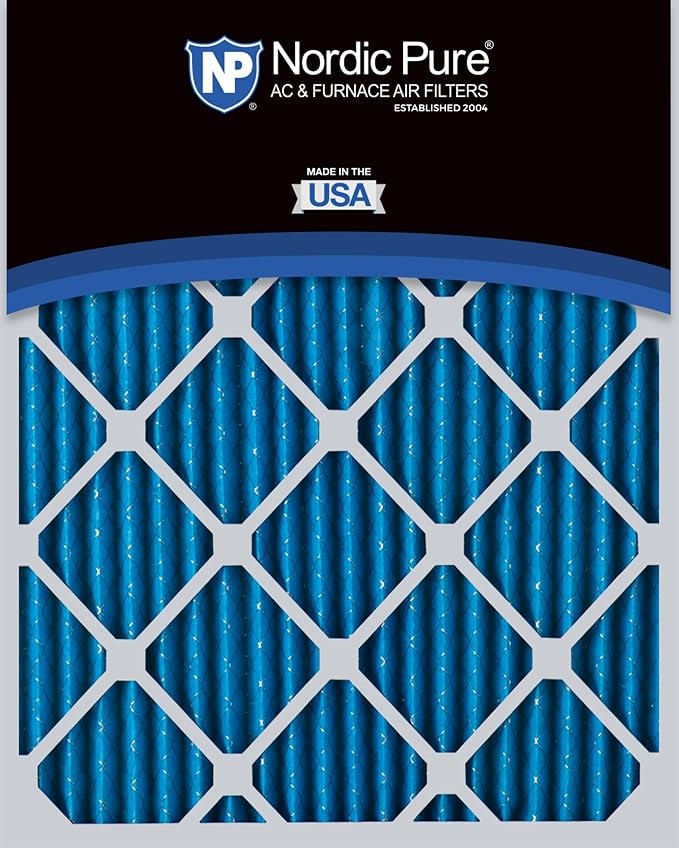 16x20x1 (15 1/2 x 19 1/2 x 3/4) Pleated MERV 7 Air Filters 6 Pack, alternate view 5