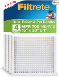 16x20x1 AC Furnace Air Filter, MERV 8, MPR 700, Tough on Pollen, Easy on Airflow, product image