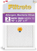 16x20x1 AC Furnace SMART Air Filter, MERV 12, MPR 1500, Track Filter Life With Bluetooth Enabled Sensor, CERTIFIED asthma &