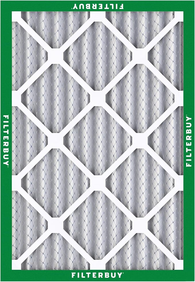 16x20x2 Air Filter MERV 8 Essential Dust & Allergy Defense (1-Pack), Electrostatic Pleated HVAC AC Furnace, alternate view 9