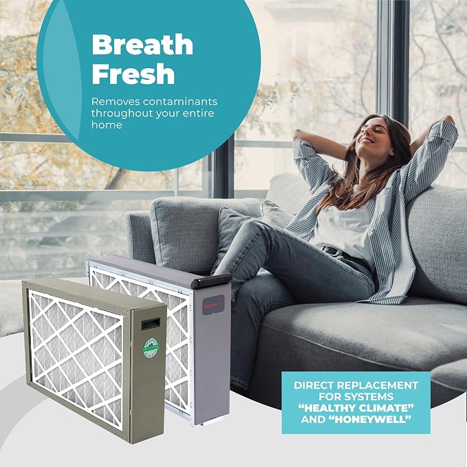 16x20x4 Air Filter Replacement MERV 11, FC100A1003 Pleated HVAC AC Furnace Filters with Cleaning Cloth, alternate product