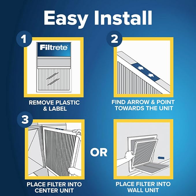 16x25x1 AC Furnace Air Filter, MERV 11, MPR 1000, Micro Allergen Defense, alternate product view 3
