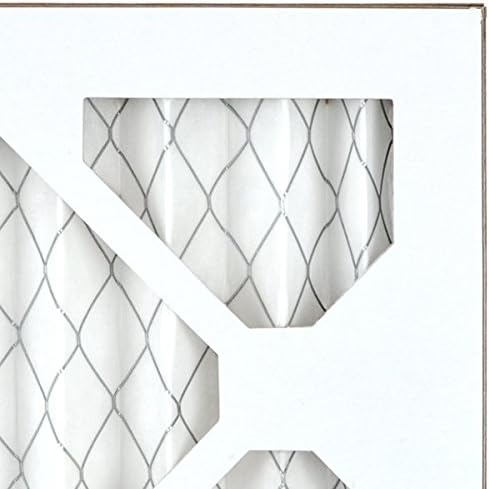 16x25x1 Furnace Filter MERV 8 Pleated HVAC AC Air Filter, Easy Installation, For Allergens, Dust, Pollen, & Dander Control
