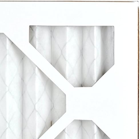 16x25x1 Furnace Filter MERV 8 Pleated HVAC AC Air Filter, Easy Installation, For Allergens, Dust, Pollen, & Dander Control