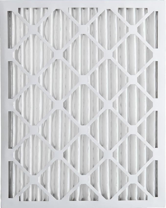 16x25x2 (Actual Size: 15 1/2 x 24 1/2 x 1 3/4) Pleated MERV 8 Air Filters 3 Pack, alternate product view 4
