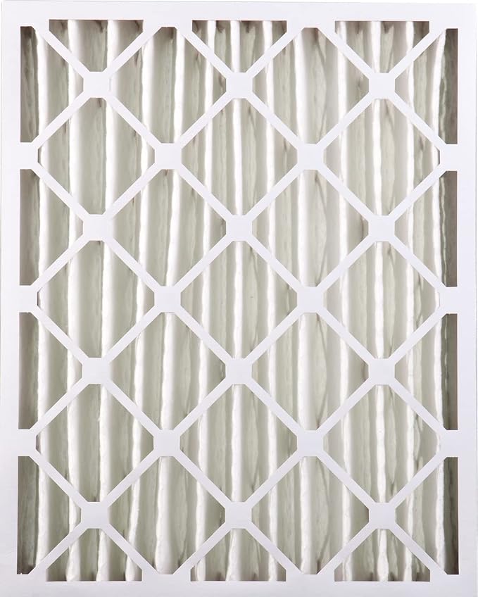 16x25x4 (Actual Size: 15 1/2 x 24 1/2 x 3 5/8) Pleated MERV 13 Air Filters 2 Pack, alternate product view 4