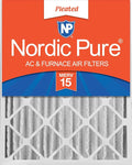 16x25x4 (Actual Size: 15 1/2 x 24 1/2 x 3 5/8) Pleated MERV 15 Air Filter 1 Pack
