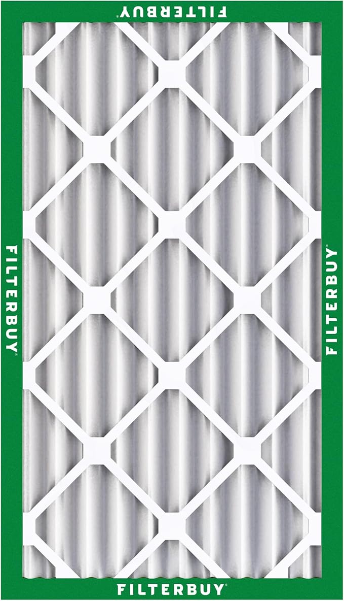 16x25x4 Air Filter MERV 8 Essential Dust & Allergy Defense (3-Pack), Electrostatic Pleated HVAC AC Furnace, alternate view 8
