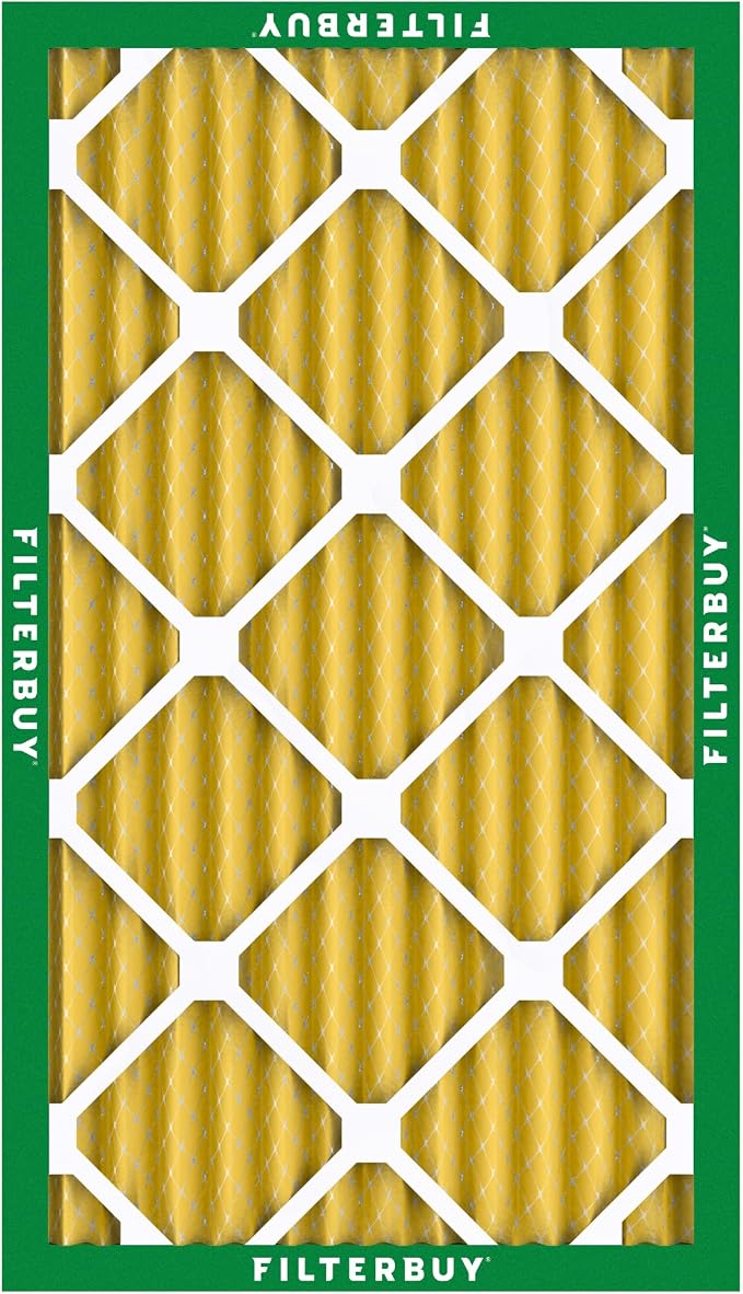 16x30x2 Air Filter MERV 11 Superior Pet & Allergy Defense (2-Pack), Electrostatic Pleated HVAC AC Furnace Filters