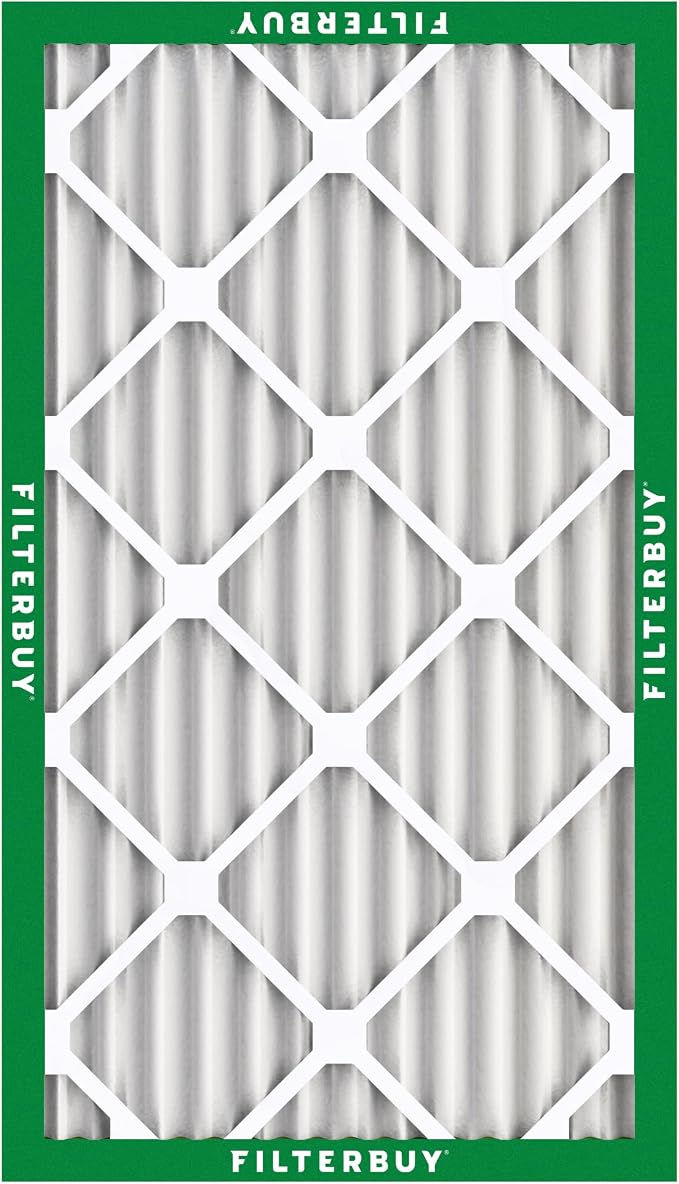 16x30x2 Air Filter MERV 8 Essential Dust & Allergy Defense (6-Pack), Electrostatic Pleated HVAC AC Furnace, alternate view 8