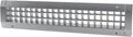 17" x 3" Grille for Round Spiral Duct - Galvanized Steel Register Vent Cover for HVAC Ducting System - 2 Way
