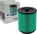 17912 & 9-17912 HEPA Vacuum Filter Compatible with Filter No.9-17912 fits 5, 6,8,9,12,14,16 and 32 gal vacs or larger made