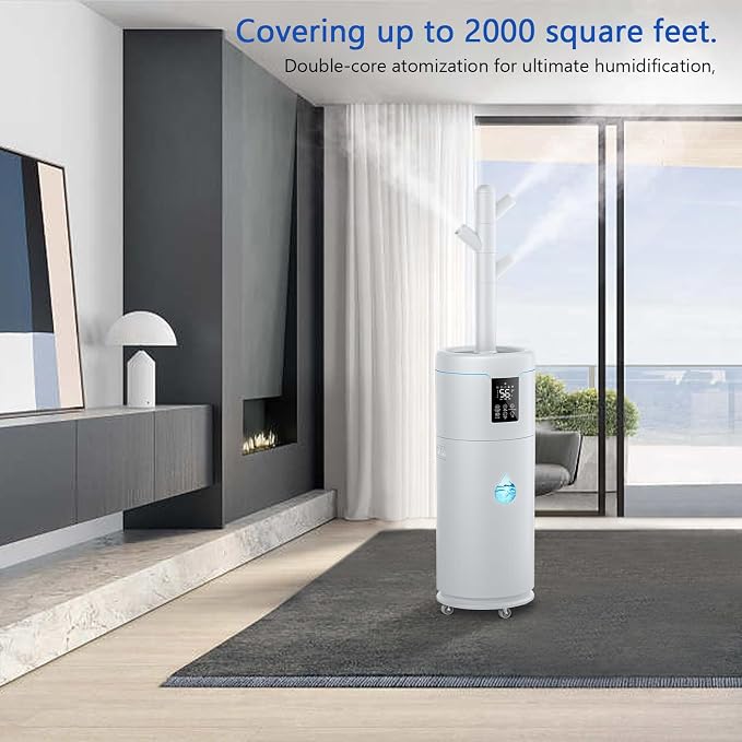 17L/4.5Gal Ultra Large Humidifiers for Bedroom 2000 sq ft, Quiet, alternate product view 5