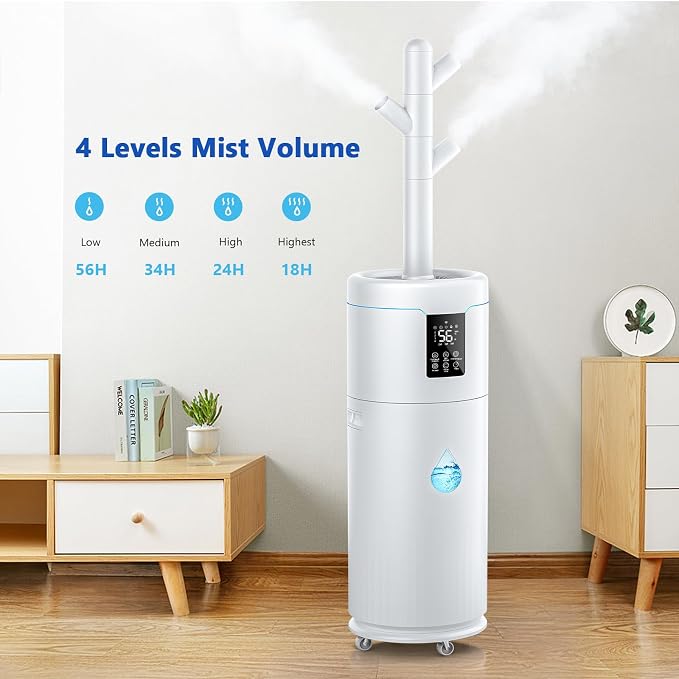 17L/4.5Gal Ultra Large Humidifiers for Bedroom 2000 sq ft, Quiet, alternate product view 6