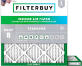 17x17x1 Air Filter MERV 8 Essential Dust & Allergy Defense (2-Pack), Electrostatic Pleated HVAC AC Furnace Filters