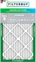 17x25x1 Air Filter MERV 8 Essential Dust & Allergy Defense (1-Pack), Electrostatic Pleated HVAC AC Furnace