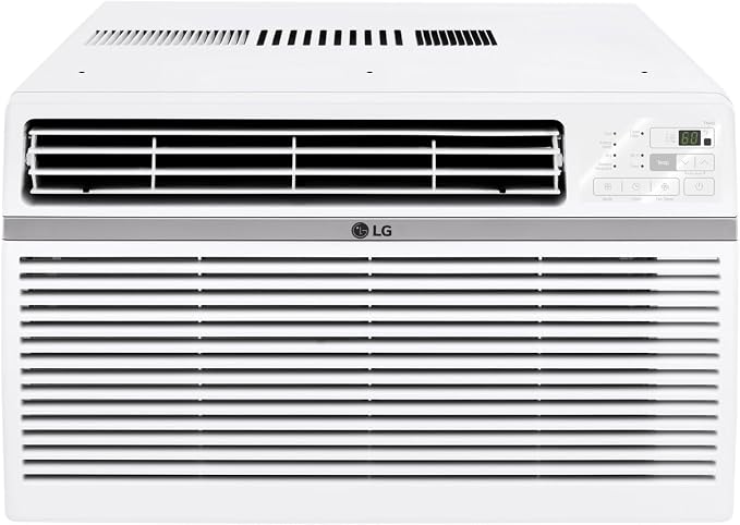 18,000 BTU Window Air Conditioner, 230/208V, Cools 1,000 Sq.Ft. (25' x 40' Room Size), Quiet Operation, Electronic Control