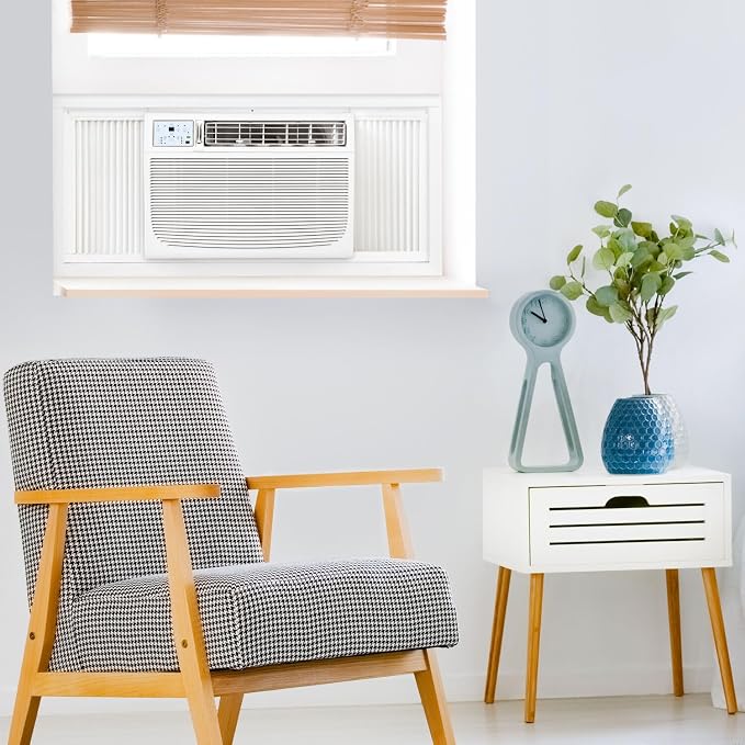 18,000 BTU Window Air Conditioner and Dehumidifier, 230V, Window Unit Air Conditioners for Apartment, Living Room, Bedroom