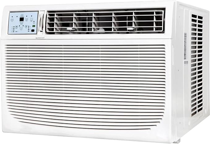 18,000 BTU Window Air Conditioner and Dehumidifier, 230V, Window Unit Air Conditioners for Apartment, Living Room, Bedroom