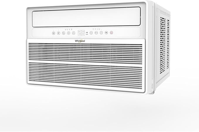 18,000 BTU Window Mounted Inverter Air Conditioner with Quiet, High Efficiency Operation and Remote, Window AC Unit for