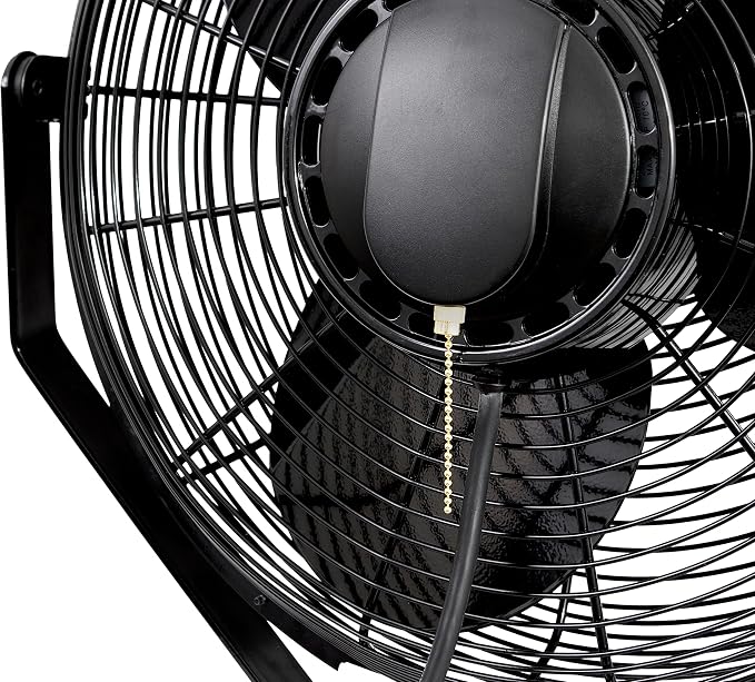 18-Inch 1/6 HP Industrial Grade High Velocity Multi Mount Fan with 3-Speeds, Pivoting Fan Head, Durable Powder-Coated Steel