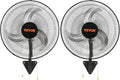 18 inch Wall Mount Fan Oscillating, 3-speed High Velocity Max. 4000 CFM Industrial Wall Fan for Indoor, Commercial