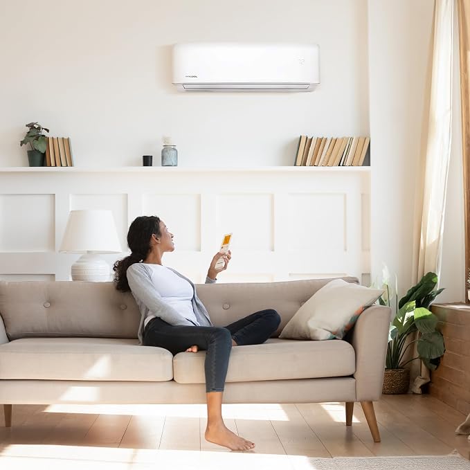 18000 BTU 230V Ductless Inverter Mini Split Air Conditioner & Heat Pump System, Advantage Series - Wall-Mounted AC Unit
