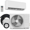 18000 Btu Mini Split AC Heating System, Wifi Enabled Mini Split Air Conditioner with 21 SEER2 Inverter, Heat