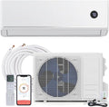18000 BTU Mini Split AC/Heating System with Built-in Chassis Heating, 18.1 SEER2 208/230V Ductless Inverter Air Conditioner