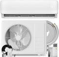 18000BTU Mini Split AC/Heating System, 19 SEER2 Energy Efficient Mini Split Air Conditioner with Heat Pump, 230V Cools Up to