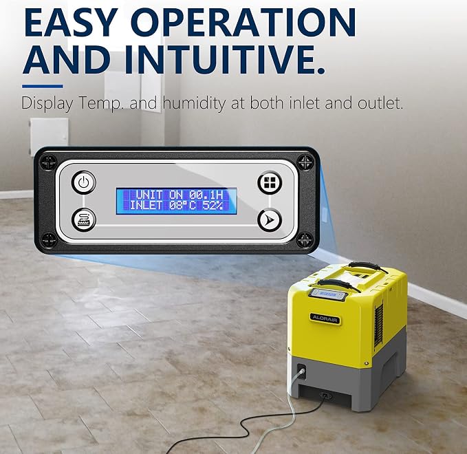 180PPD LGR Commerical Dehumidifier with Pump, Wi-Fi APP Controls Industrial Dehu, Capacity up to 85 PPD at AHAM, alternate