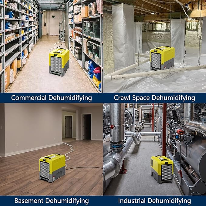 180PPD LGR Commerical Dehumidifier with Pump, Wi-Fi APP Controls Industrial Dehu, Capacity up to 85 PPD at AHAM, alternate