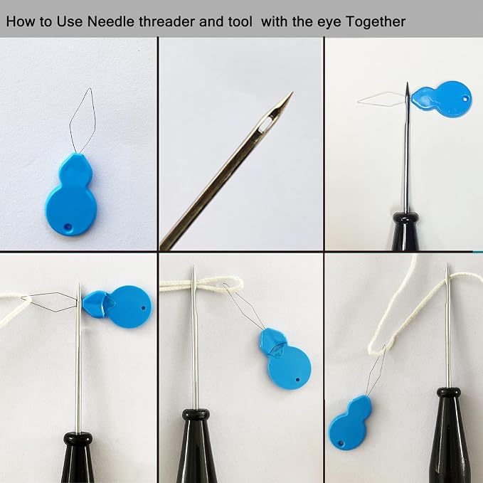 18PCS Candle Punch Tool Professional Candle Wick Needle for Silicone Molds and Candles,Hook Punch Needle Wick for