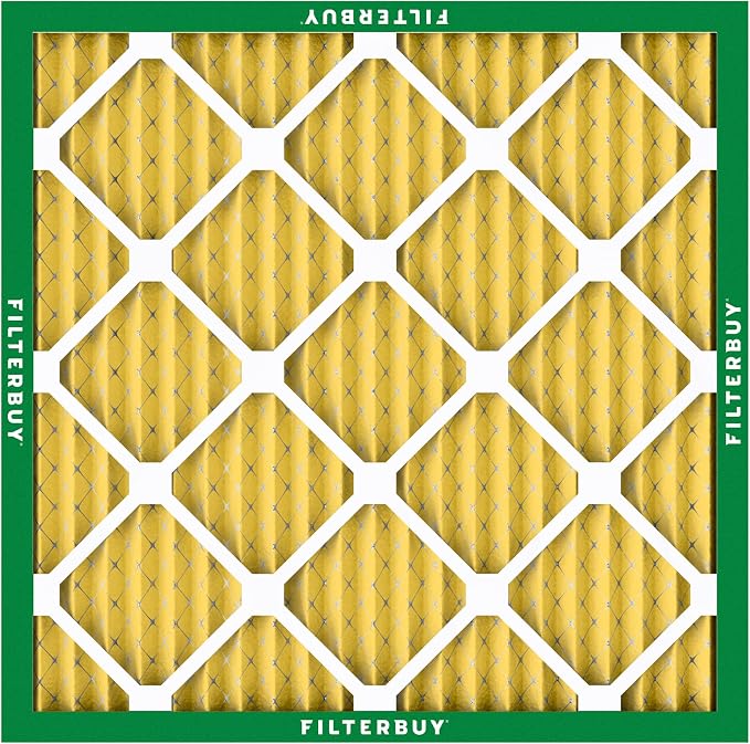 18x18x1 Air Filter MERV 11 Superior Pet & Allergy Defense (4-Pack), Electrostatic Pleated HVAC AC Furnace Filters Replacement