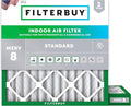 18x18x2 Air Filter MERV 8 Essential Dust & Allergy Defense (2-Pack), Electrostatic Pleated HVAC AC Furnace Filters