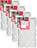 18x30x1 MERV 11 Allergen Air Filter (4-Pack) | Electrostatic Pleated HVAC Furnace Air Filter | Replacement Filter for Home
