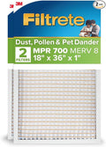 18x36x1 AC Furnace Air Filter, MPR 700, MERV 8, Tough on Pollen, Easy on Airflow, product image