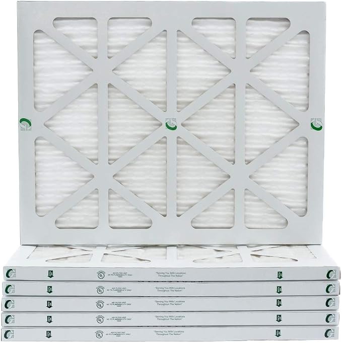 19 7/8 x 21 1/2 x 1 Carrier Replacement MERV 10 Pleated Air Filters by. Box of 6, alternate product view 4