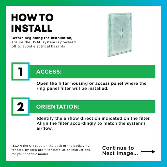 19x27 Ring Panel Air Filter, 2-Ply MERV 8 Commercial HVAC AC Furnace Filters Replacement (1-Pack), alternate product view 5