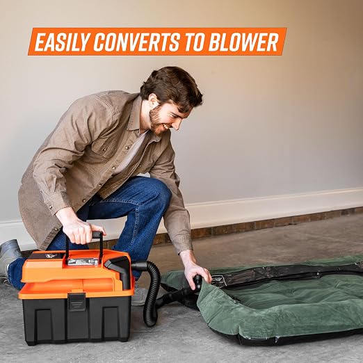 2.5-Gallon 20V Cordless Wet Dry Vacuum with 2.0Ah Battery– DVTB202 0902, alternate product view 5