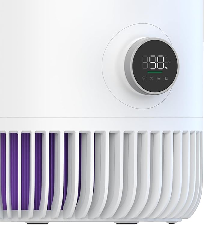 2 in 1 Air Purifier and Evaporative Humidifier Combo for Bedroom, H13 True HEPA Filter, alternate product view 9