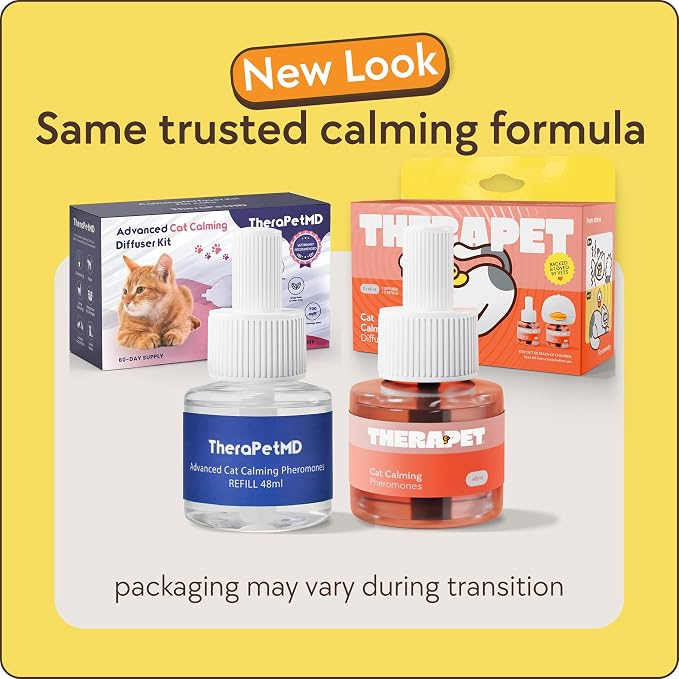 2-Pack 120-Days Cat Calming Diffuser Kits - Dual-Pheromone Cat Diffusers for Stress, Pee Spraying, Fighting, alternate
