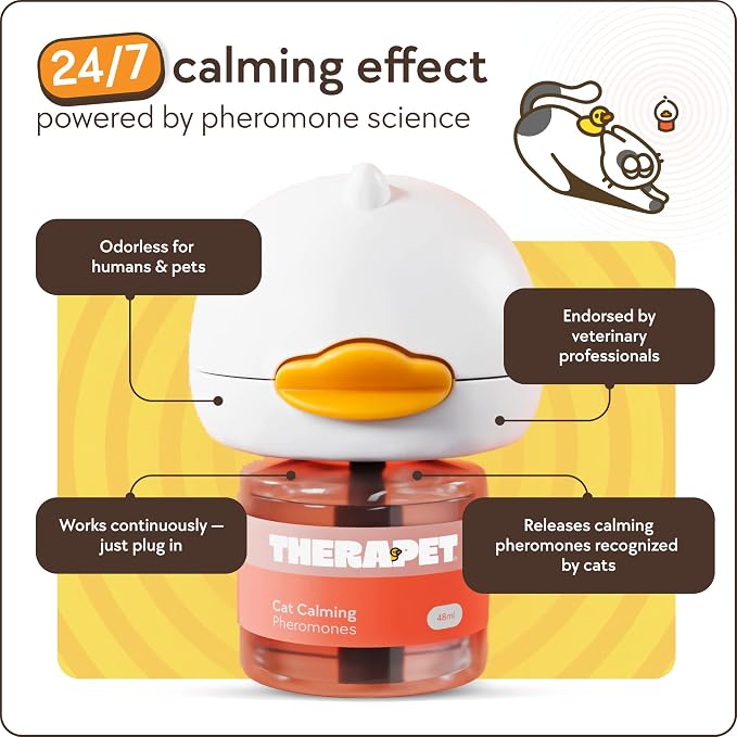 2-Pack 120-Days Cat Calming Diffuser Kits - Dual-Pheromone Cat Diffusers for Stress, Pee Spraying, Fighting, alternate