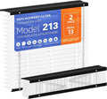 2 Pack 213 Replacement Filter, Compatible with 213 Whole House Air Purifiers