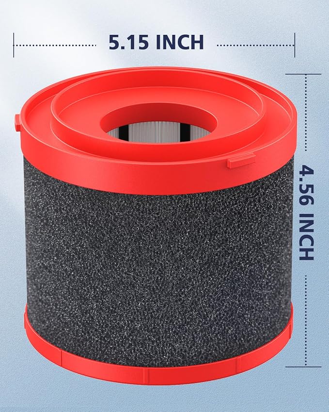 2 Pack 49-90-1900 Wet Dry Vacuum HEPA Filter Replacement Compatible with Cordless M18 Vacuum 0780-20 0880-20 with 4