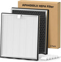 2 Pack APH4000 Replacement Filter Compatible with APH4000 Air Purifier, H13 HEPA and Activated Carbon Filter, Part #