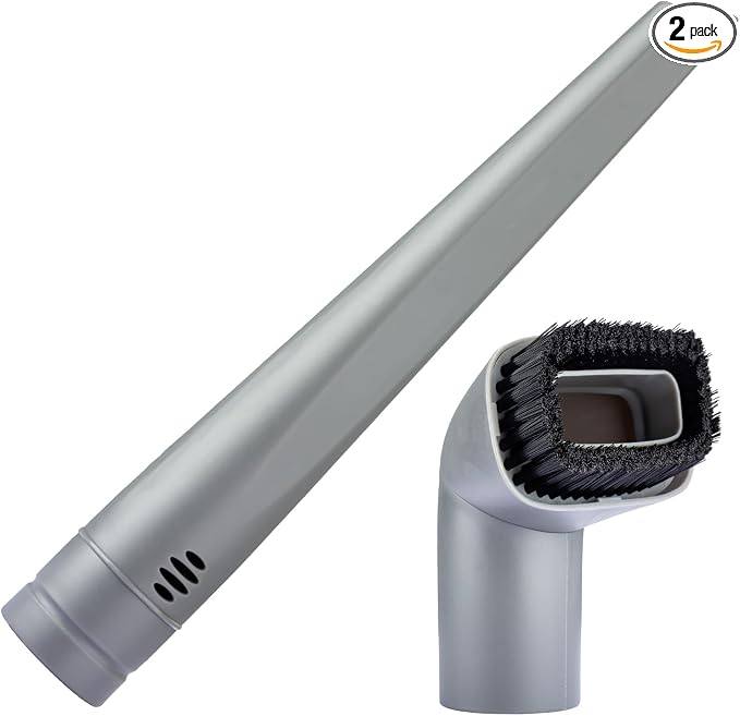 2 Pack for Shark Crevice Tool and Vacuum Dust Brush for Shark Navigator Lift-Away Vacuum Cleaner NV350, NV352, NV355, NV356E