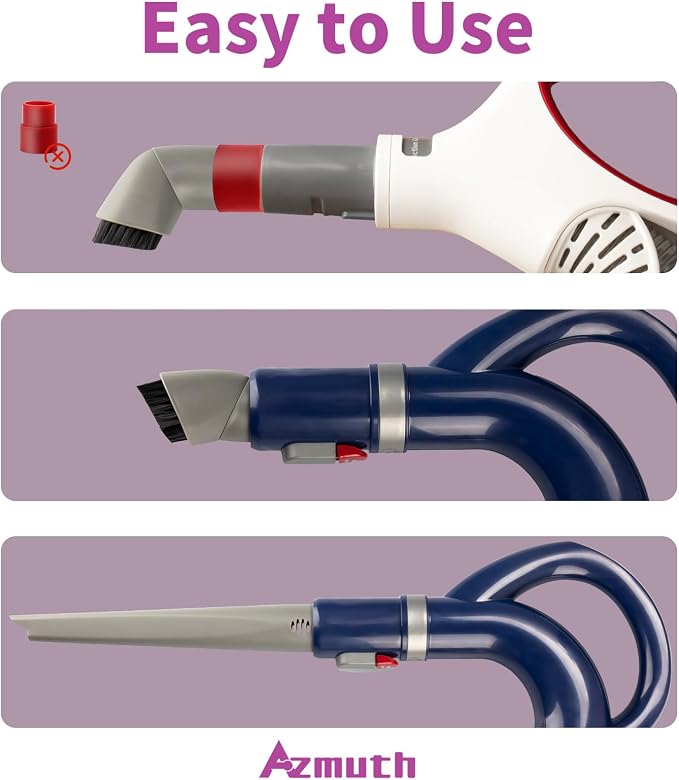 2 Pack for Shark Crevice Tool and Vacuum Dust Brush for Shark Navigator Lift-Away Vacuum Cleaner NV350, NV352, NV355, NV356E